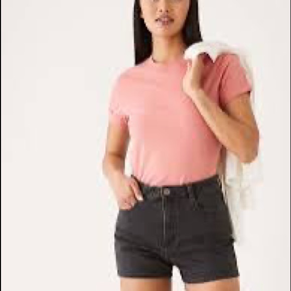 *NWT* Frank and Oak - The Stevie Good Cotton Jean Short - Black - 31 - Picture 1 of 11